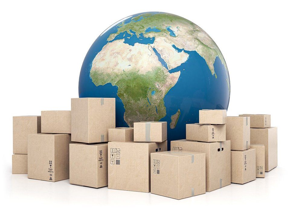 Rask levering av pakker til utlandet